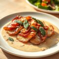 Saltimbocca met bacon en salie