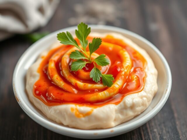 Sambal dipsaus — AI-gegenereerde illustratie
