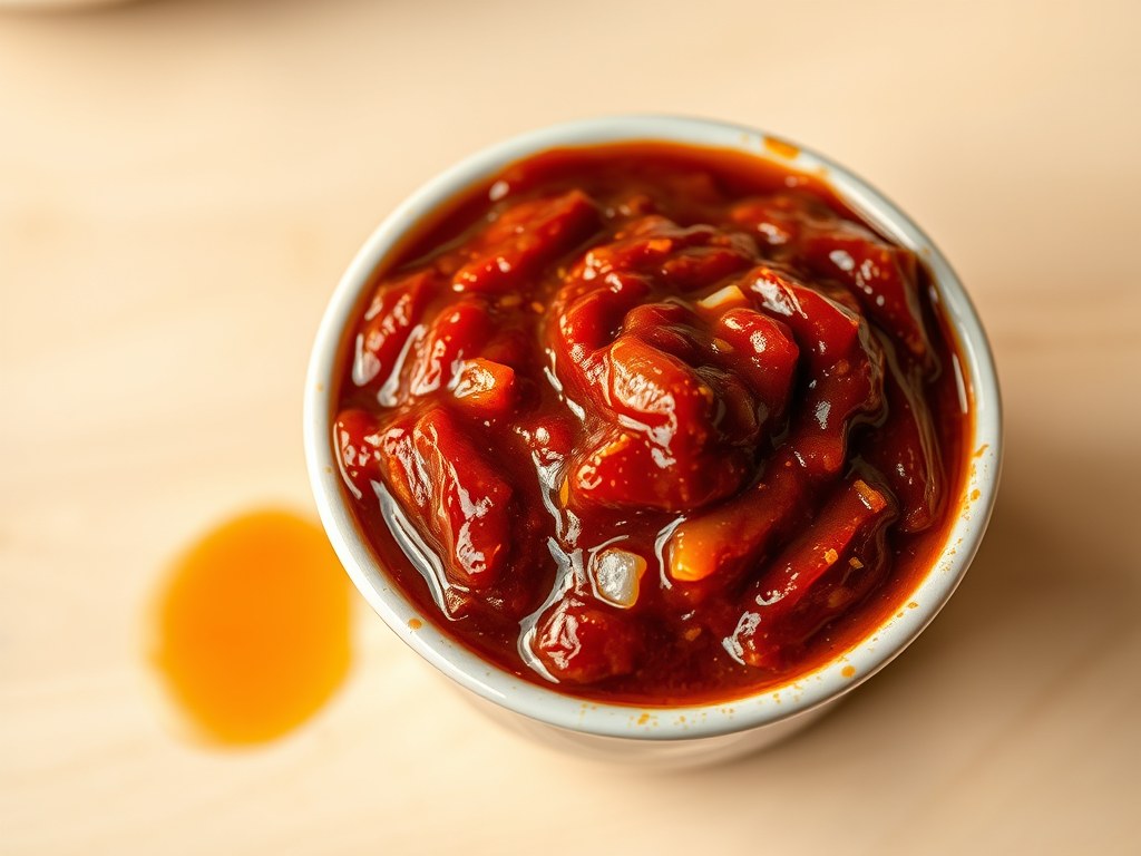 Sambal goreng saus, AI-gegenereerde illustratie