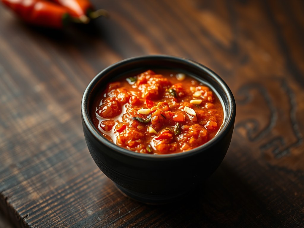 Sambal Kemanten, AI-gegenereerde illustratie