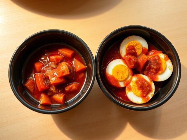 Sambal tomaat en Sambal goreng telor
