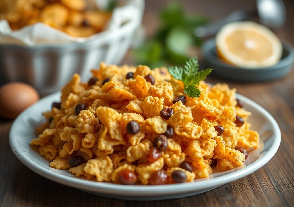 Sambalan Cornflakes — AI-gegenereerde illustratie
