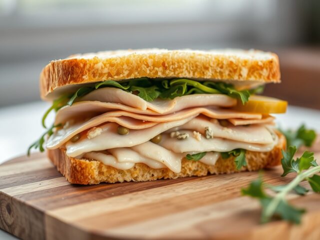 Sandwich pollo tonnato