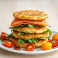 Sandwich van krokante aardappelkoekjes ( zie opm )