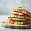 Sandwiches met makreel