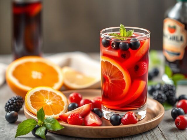 Sangria — AI-gegenereerde illustratie
