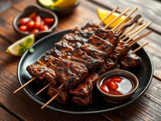 Sate Kambing ( zie opmerking )