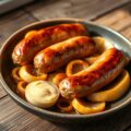 saucijsjes met appel en ui