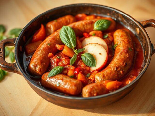 Saucijsjes op z’n italiaans