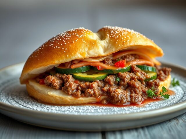 Saucijzenbroodje anders
