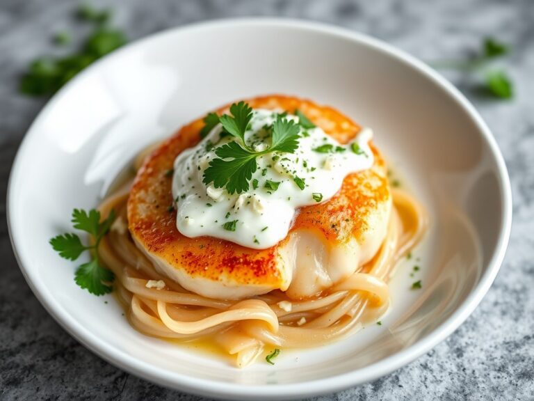 Scallopa a la Gorgonzola