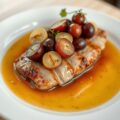 Scallopine met druiven