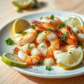 Scampi’s met limoen