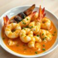 Scampi’s met saffraan