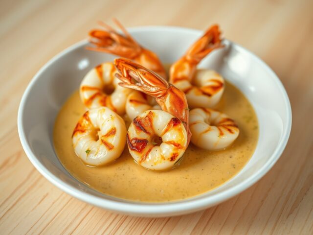 scampi’s met sint jacobsvruchten