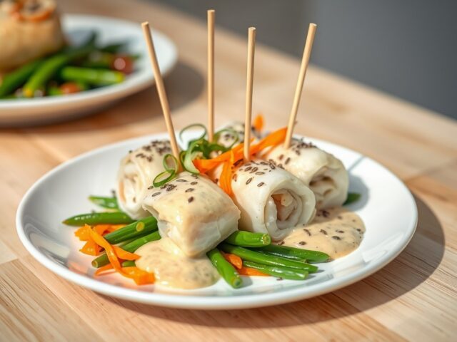Schartongrolletjes met mosterdaus