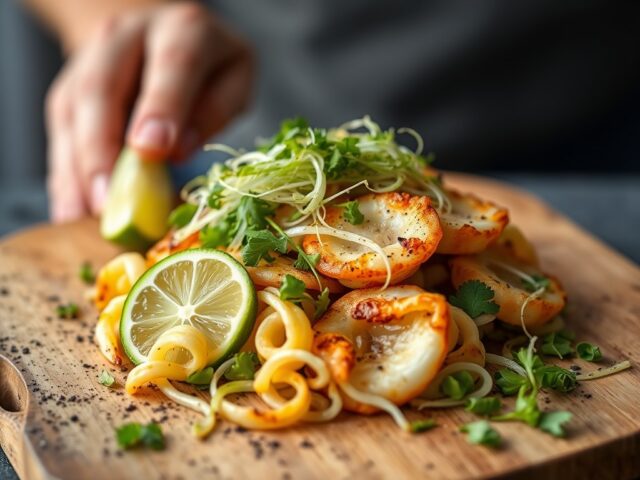 Scheermessen a la plancha