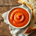 Scherpe pepersaus ( Rouille)