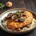 Schnitzel met champignons