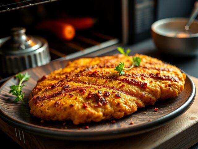Schnitzel uit de Oven