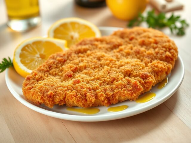 Schnitzels van rund,kalf of varken (desnoods kip!)