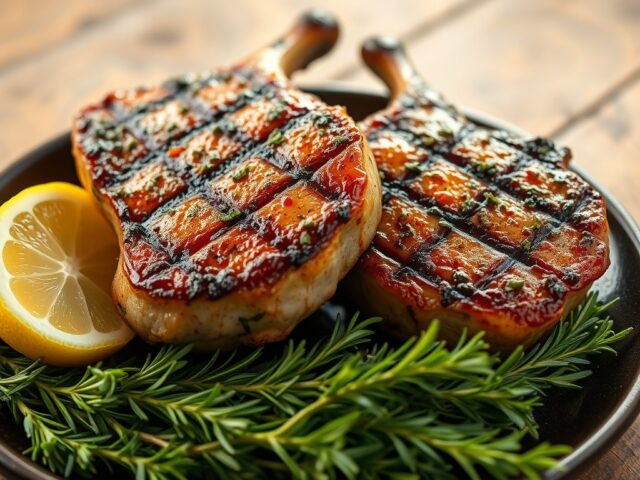 Schouderkarbonade in rozemarijnmarinade (opm)
