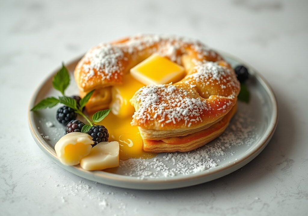 Schuimomelet, AI-gegenereerde illustratie