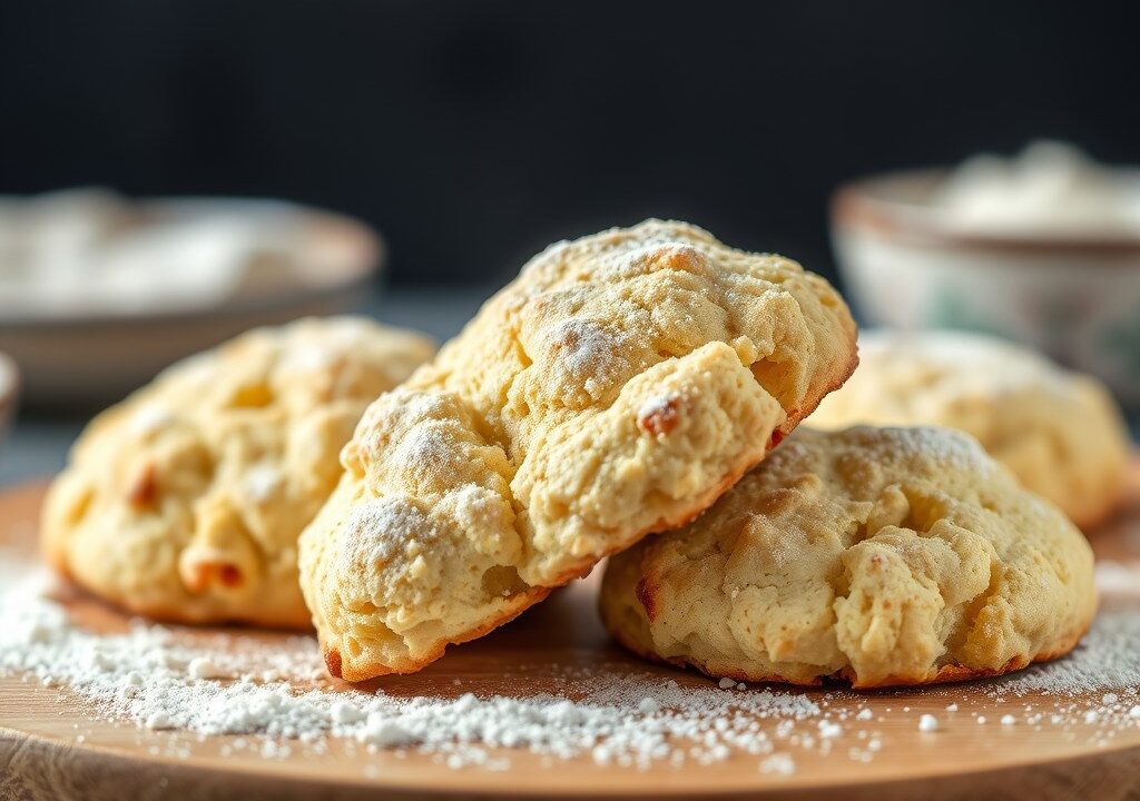 Scones, AI-gegenereerde illustratie