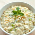 Selderijrisotto met gorgonzola