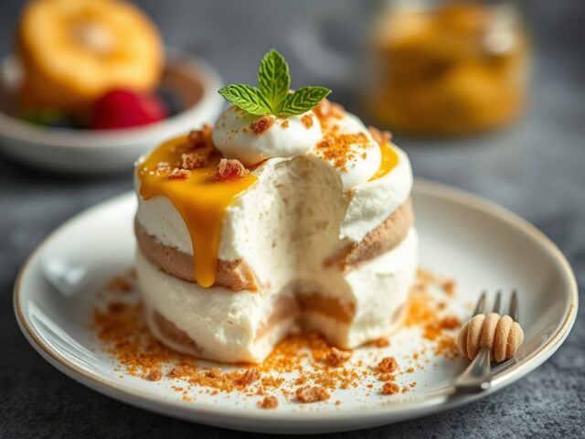 Semifreddo con rum