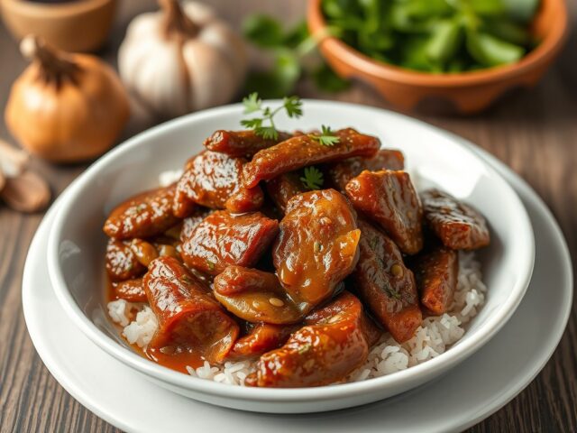 Semur Daging Djawa — AI-gegenereerde illustratie