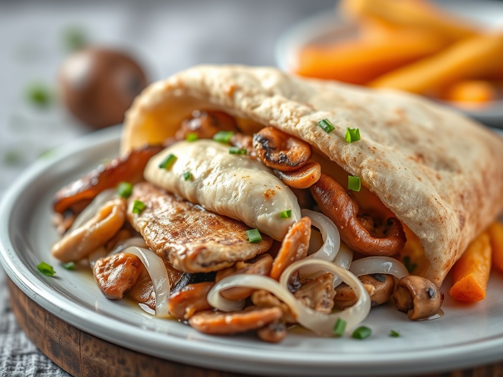 Shoarma, AI-gegenereerde illustratie