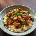 Shoarmaragout met knoflookcouscous