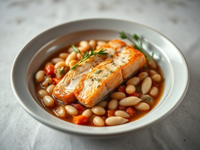 Siciliaanse zalmminestrone