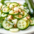 Simpele komkommersalade