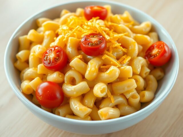 Simpele macaroni met kaas