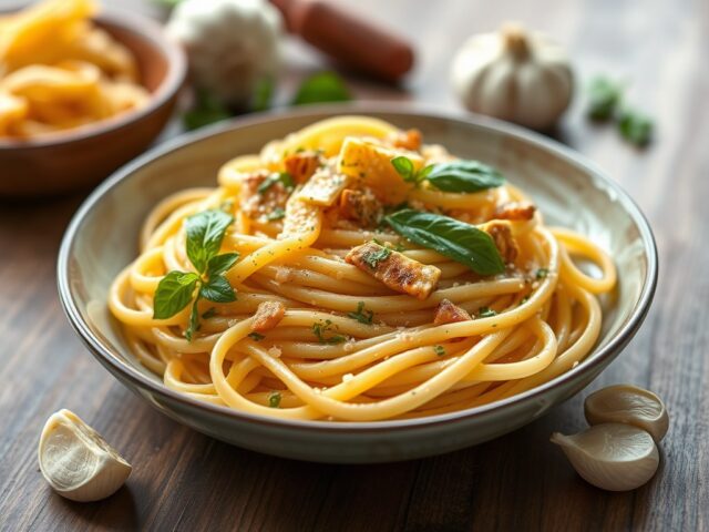 Simpele snelle pasta