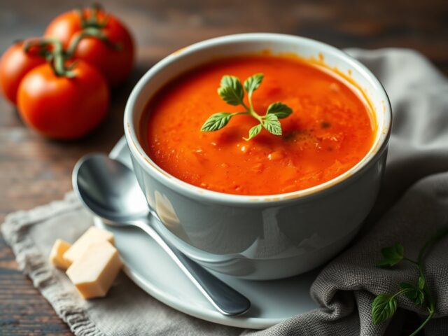 Simpele tomatensoep
