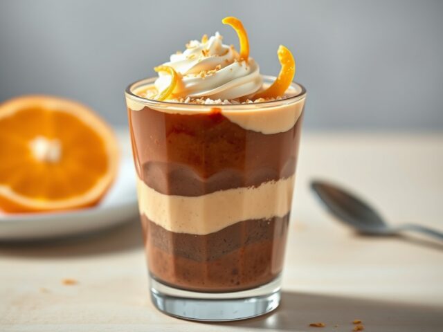 Sinaasappel-chocolademousse