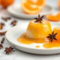Sinaasappel-kruidnagel bavarois met (zie opm)