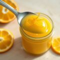 Sinaasappelcitroen-curd