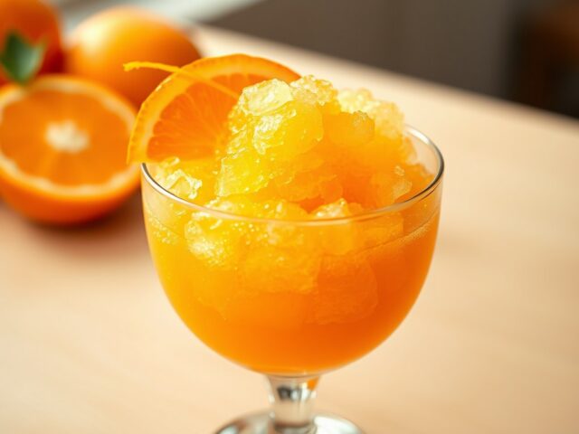 sinaasappelgranita