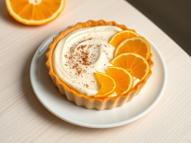 Sinaasappelroomtaart