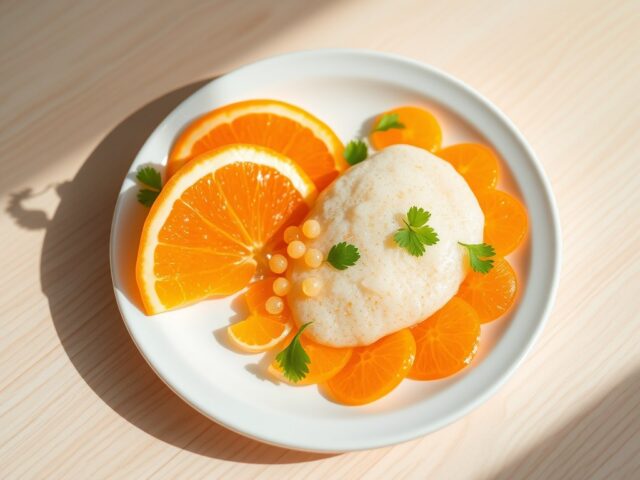 Sinaasappelsla met Tropicana Pineapple en Lime