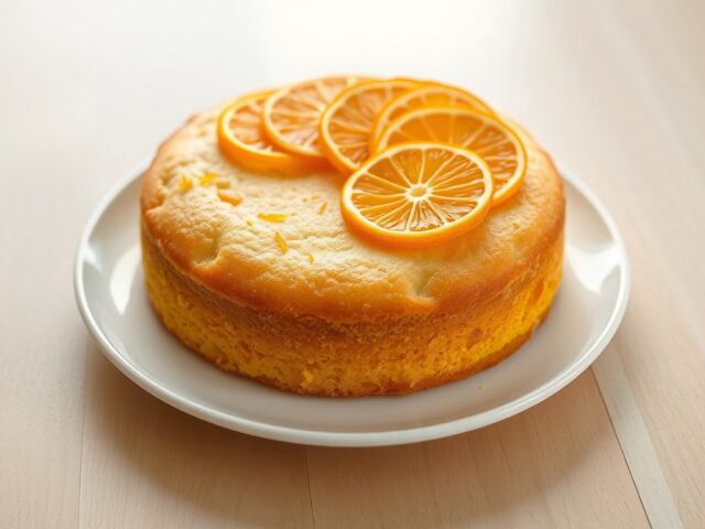 Sinaasappeltaart