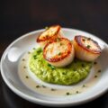Sint-jakobsnoten met broccolimousse
