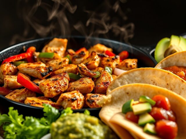 sizzling fajita