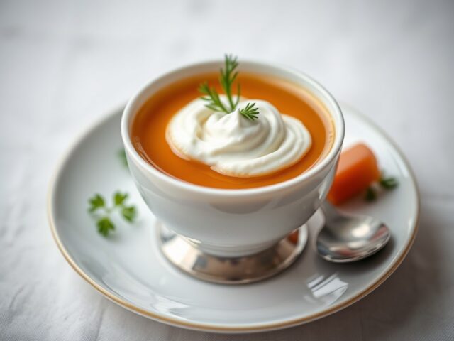 Sjalotten consommé ( zie opm)