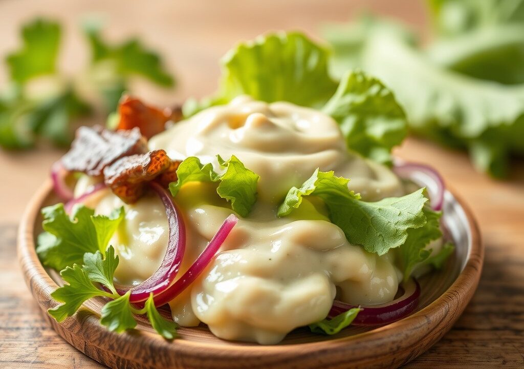 Sla saus — AI-gegenereerde illustratie