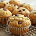 Slanke cranberry- huttenkase-muffins